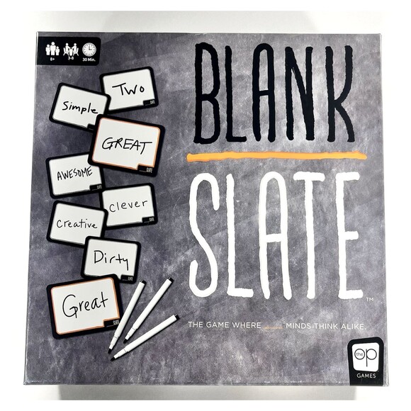 Blank Slate The Game Where Great Minds Think Alike Fun Family Friendly Complete - Picture 1 of 14
